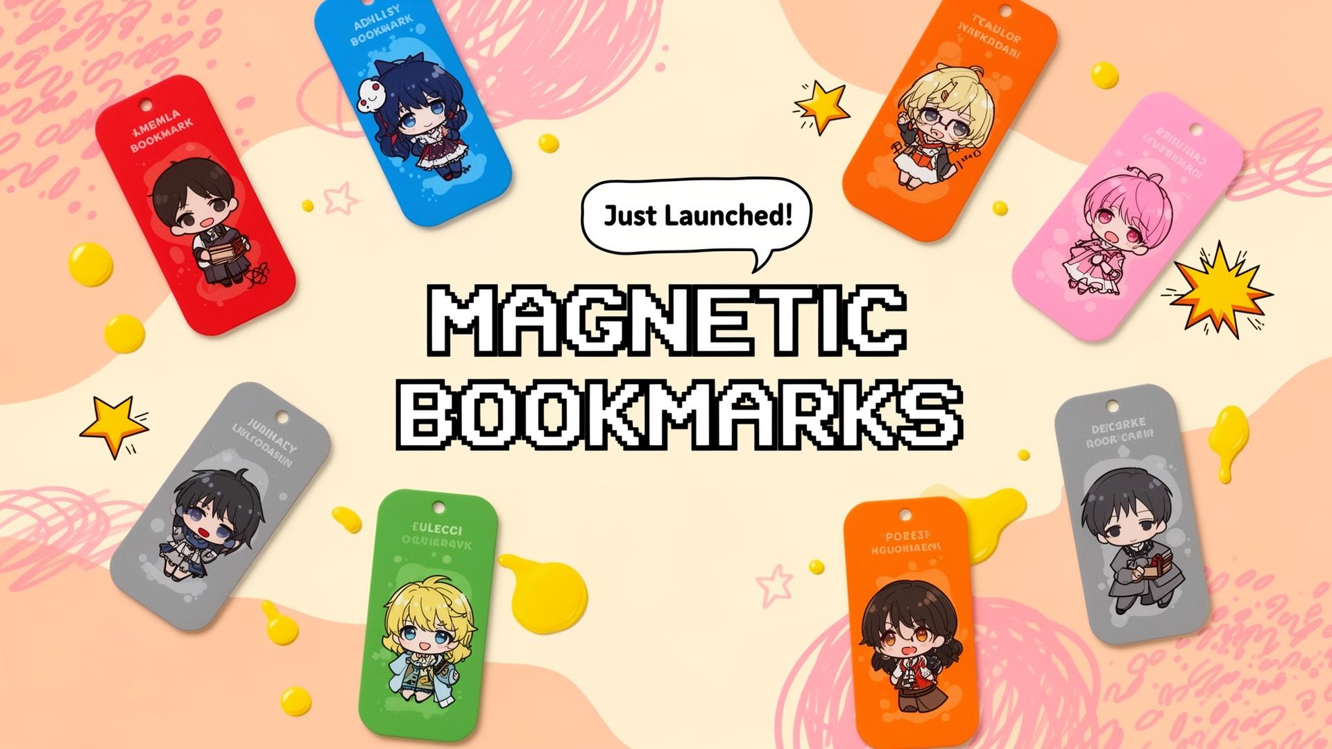 Magnetic Bookmarks — Just Launched
